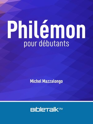 cover image of Philémon pour débutants
